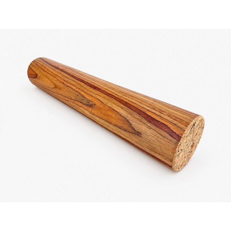 Horizontal view of the AB05 Rain Pillar with rosewood finish